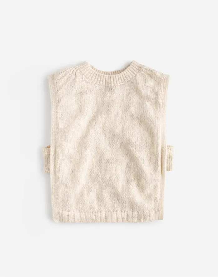 Sweaters Women Madewell Yanawara Munasiri Llama Vest Ivory White