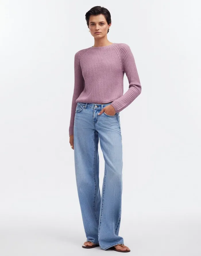 Sweaters Women Madewell Yanawara Sawika Alpaca Sweater Lilac