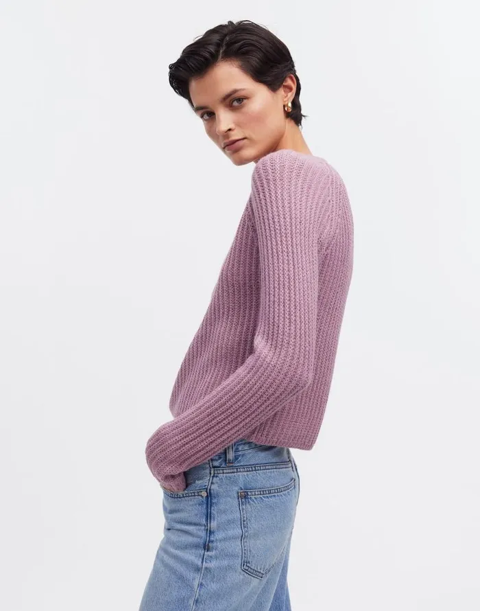 Sweaters Women Madewell Yanawara Sawika Alpaca Sweater Lilac