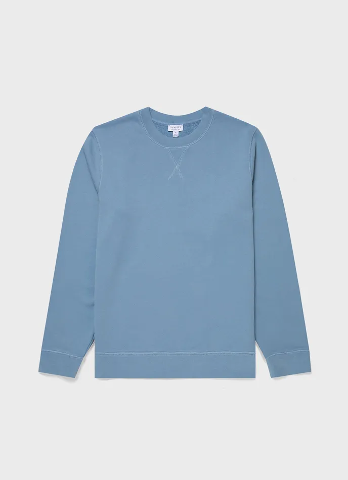 Sweatshirts and Sweatpants Loopback Sweatshirt Como Blue 8211 ussunspel Men