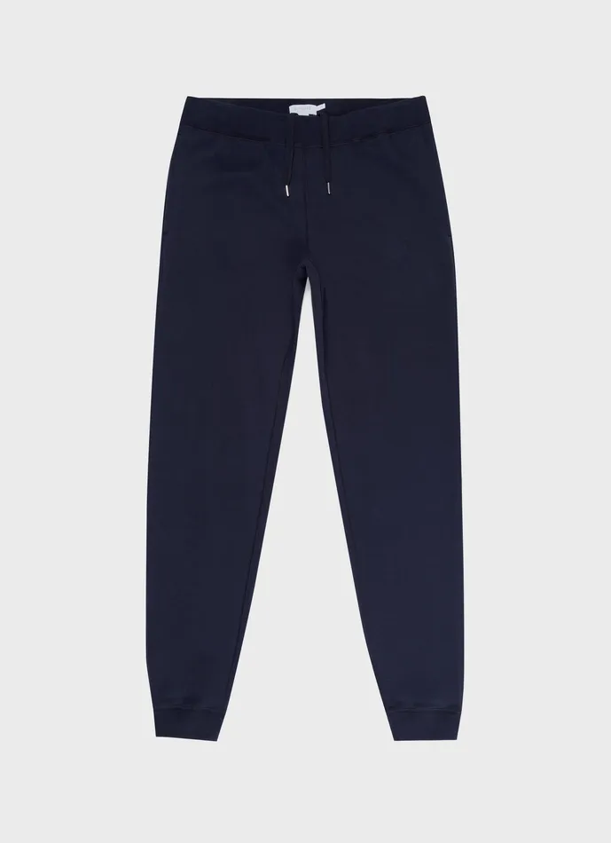 Sweatshirts and Sweatpants ussunspel Men Loopback Sweatpants Navy