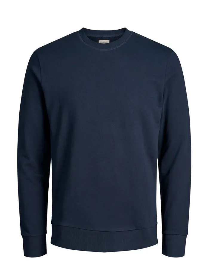 Sweatshirts JACK and JONES Mens CLASSIC SWEATSHIRT Blue Navy Blazer Gift 4 You