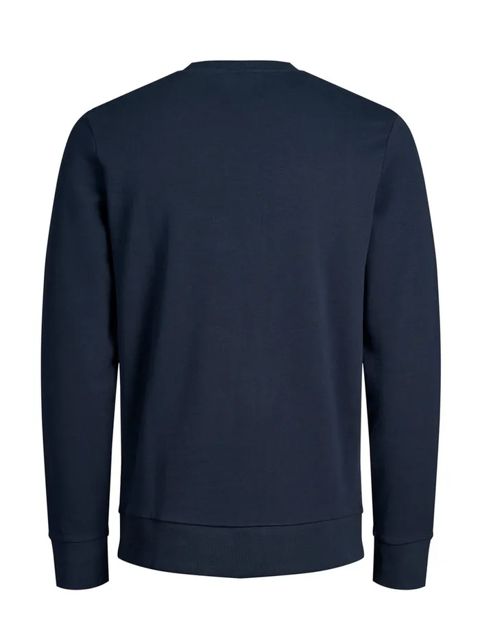 Sweatshirts JACK and JONES Mens CLASSIC SWEATSHIRT Blue Navy Blazer Gift 4 You