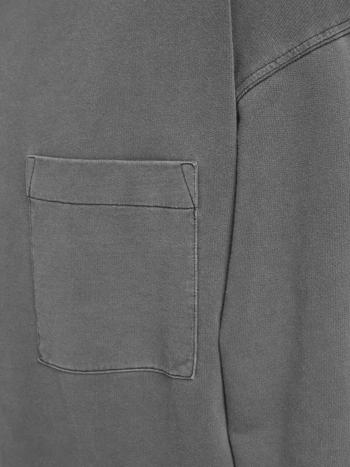 Sweatshirts JACK and JONES Mens OVERSIZED LOOPBACK SWEATSHIRT Grey Black Online