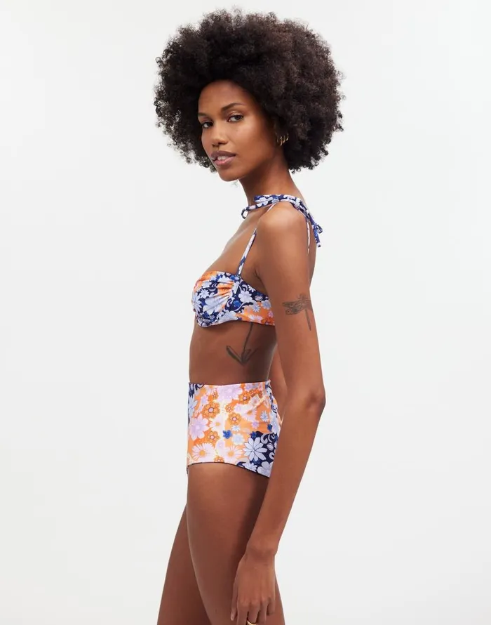 Swim Women Madewell Madewell X Agua Bendita Donna Bikini Top Multi