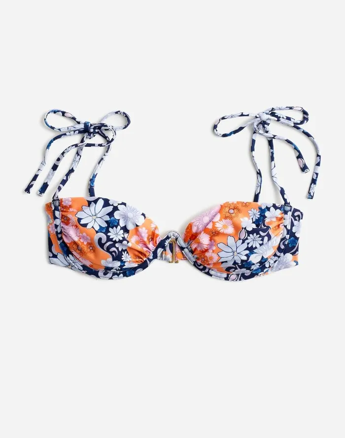 Swim Women Madewell Madewell X Agua Bendita Donna Bikini Top Multi