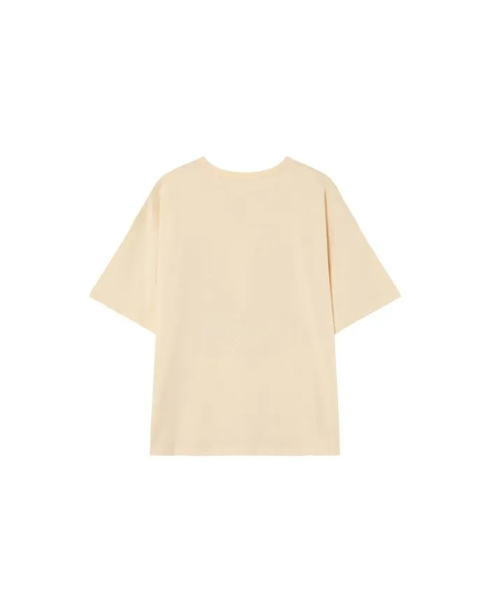 TSHIRT BEIGE MENDOZA Shop Grace and Mila Printed Tshirts