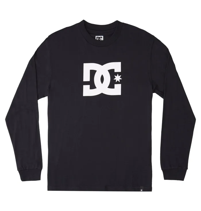 TShirts DC Shoes Men DC Star Long Sleeve TShirt black