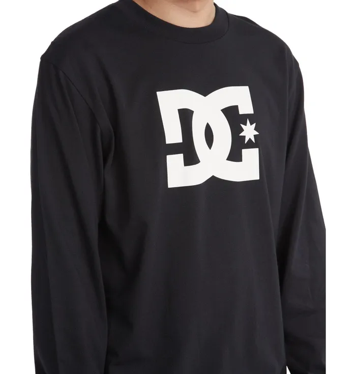 TShirts DC Shoes Men DC Star Long Sleeve TShirt black