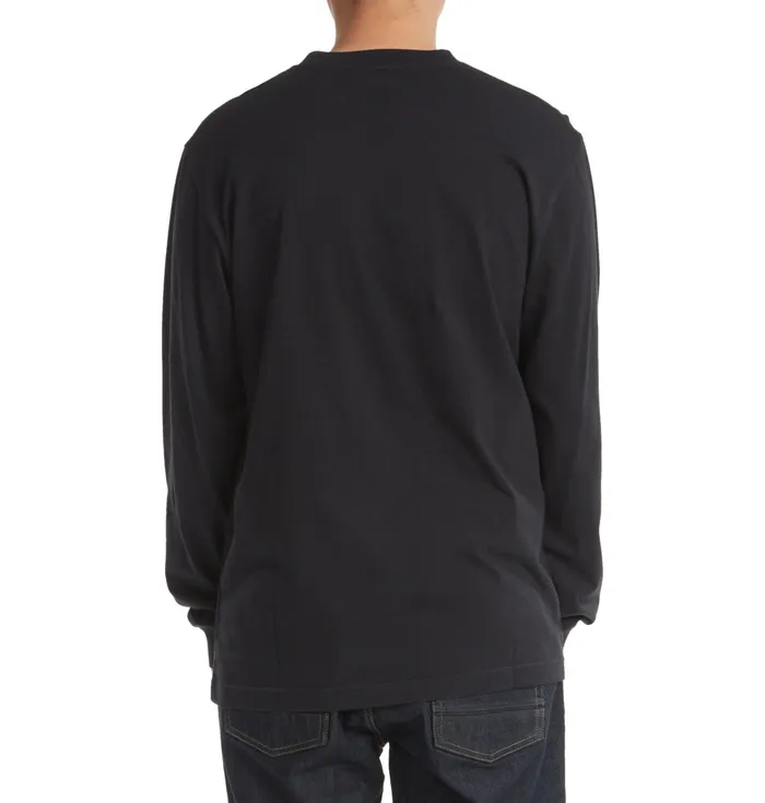 TShirts DC Shoes Men DC Star Long Sleeve TShirt black