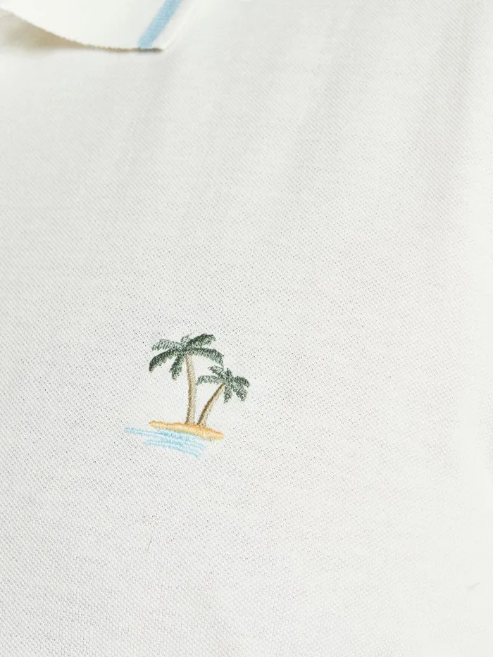 Tshirts JACK and JONES Mens CLASSIC PLUS SIZE POLO White Cloud Dancer Near Me