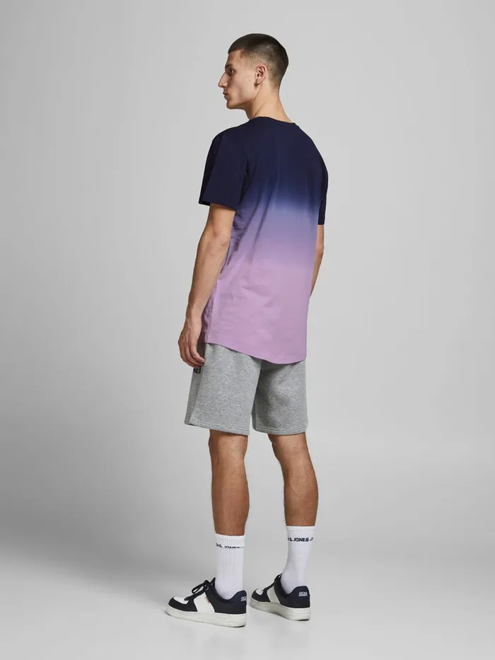 Tshirts JACK and JONES Mens CREW NECK TSHIRT Purple Lavendula Gift 4 You