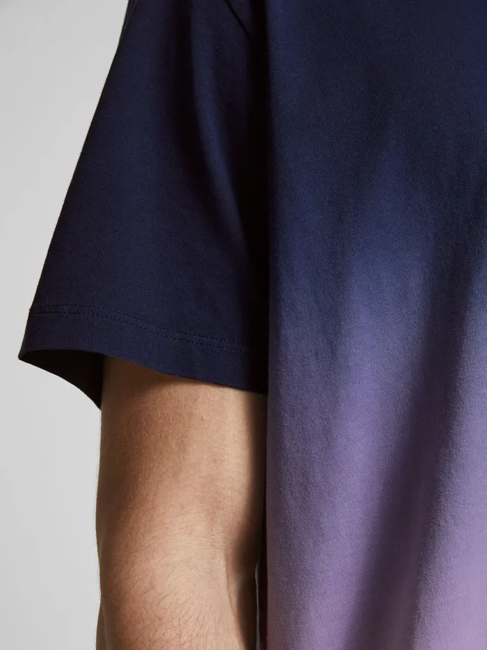 Tshirts JACK and JONES Mens CREW NECK TSHIRT Purple Lavendula Gift 4 You