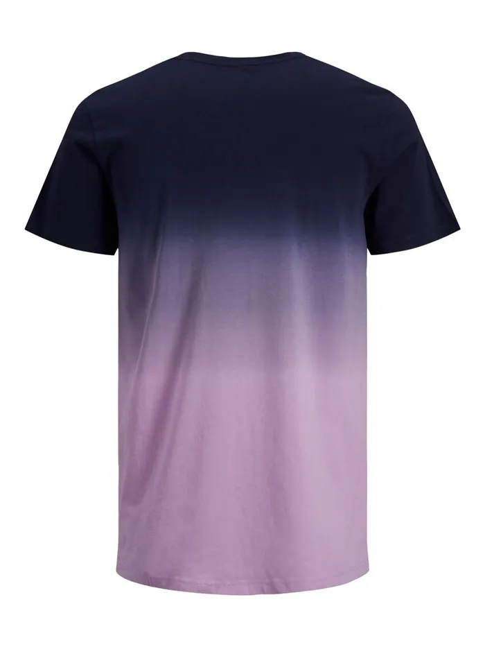 Tshirts JACK and JONES Mens CREW NECK TSHIRT Purple Lavendula Gift 4 You