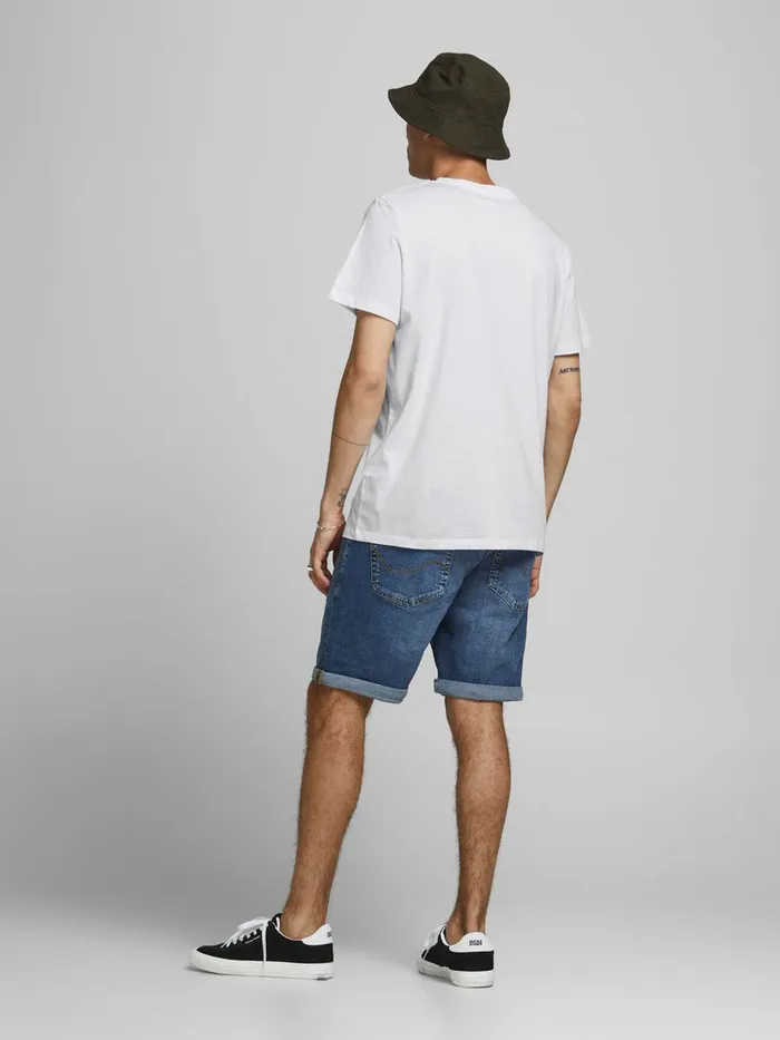 Tshirts JACK and JONES Mens PHOTO PRINT TSHIRT White White Gift Ideas