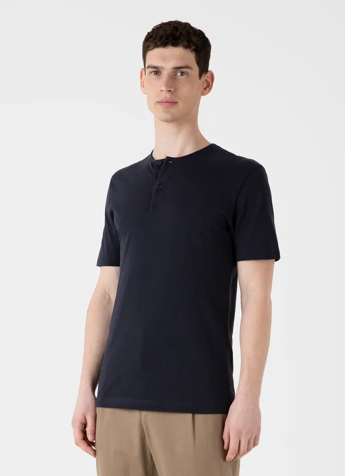 Tshirts Men Riviera Henley Navy ussunspel Tshirts Men Riviera Henley Navy ussunspel