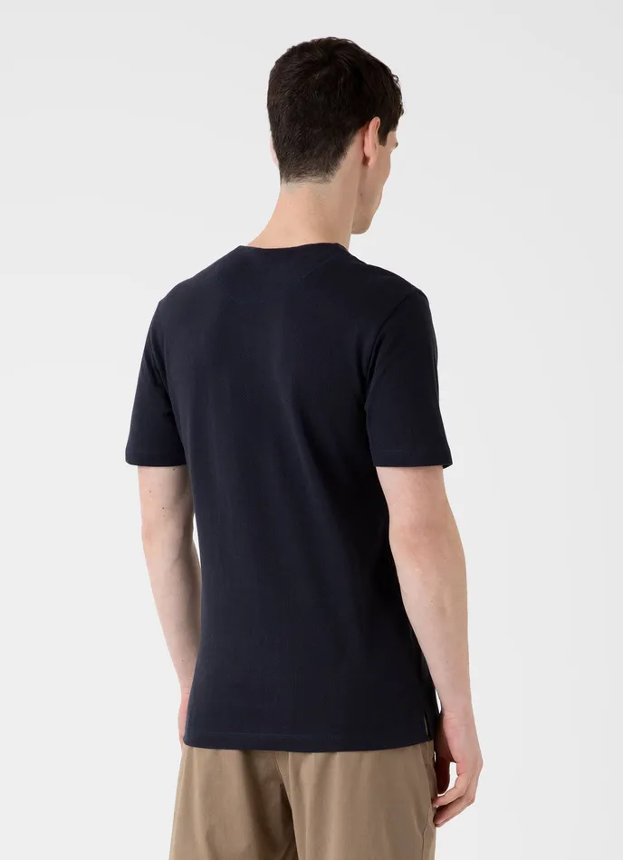 Tshirts Men Riviera Henley Navy ussunspel Tshirts Men Riviera Henley Navy ussunspel