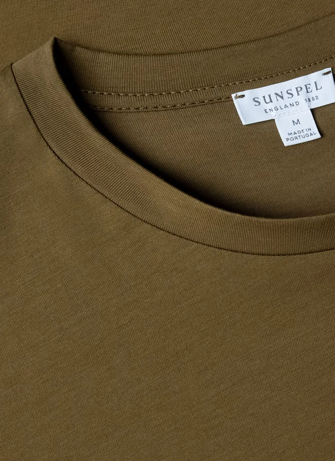 Tshirts Men ussunspel Riviera Midweight Tshirt Olive Green Tshirts Men ussunspel Riviera Midweight Tshirt Olive Green