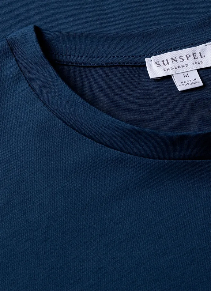 Tshirts Riviera Midweight Tshirt Naval Blue 8211 ussunspel Men Tshirts Riviera Midweight Tshirt Naval Blue 8211 ussunspel Men