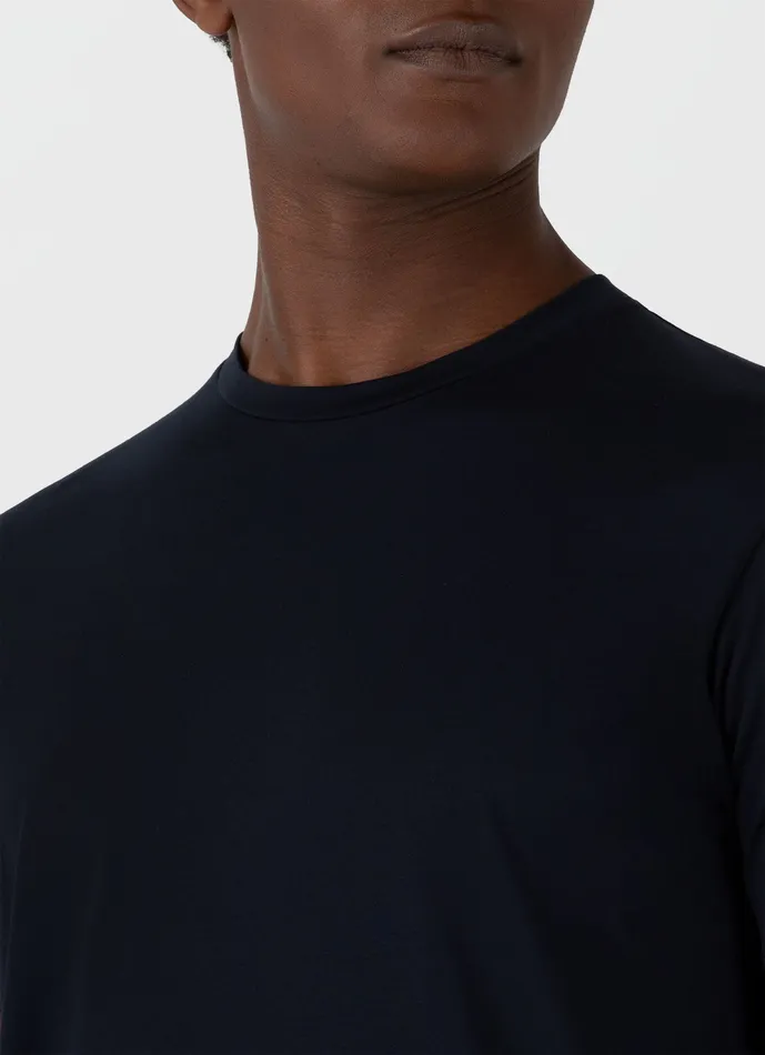 Tshirts ussunspel Men Riviera Midweight Tshirt Midnight Navy Tshirts ussunspel Men Riviera Midweight Tshirt Midnight Navy