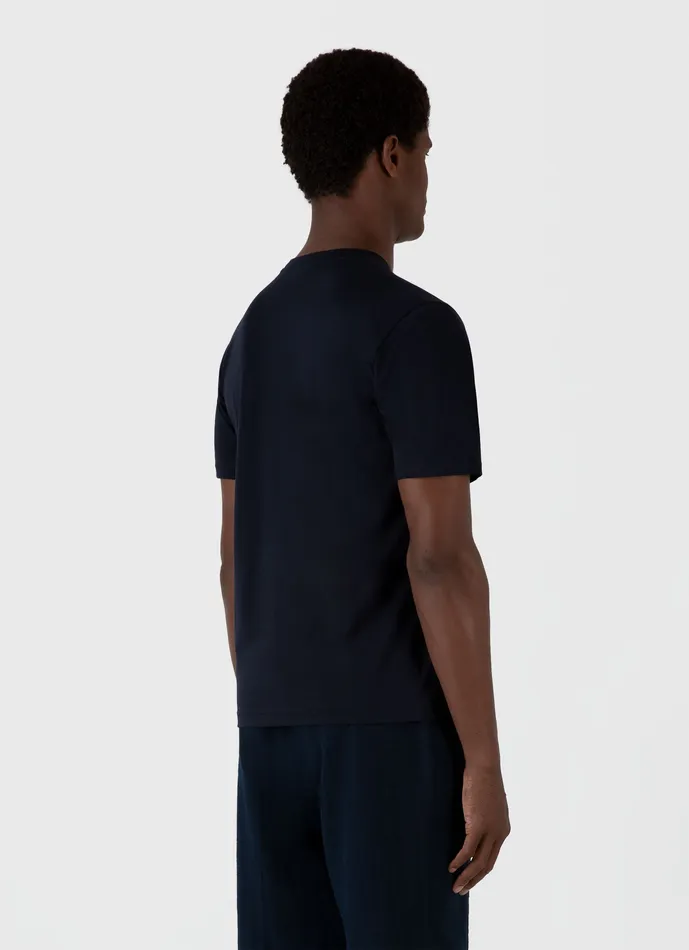 Tshirts ussunspel Men Riviera Midweight Tshirt Midnight Navy Tshirts ussunspel Men Riviera Midweight Tshirt Midnight Navy