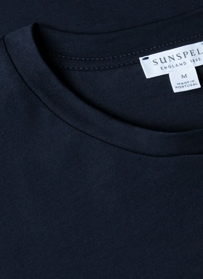 Tshirts ussunspel Men Riviera Midweight Tshirt Midnight Navy Tshirts ussunspel Men Riviera Midweight Tshirt Midnight Navy