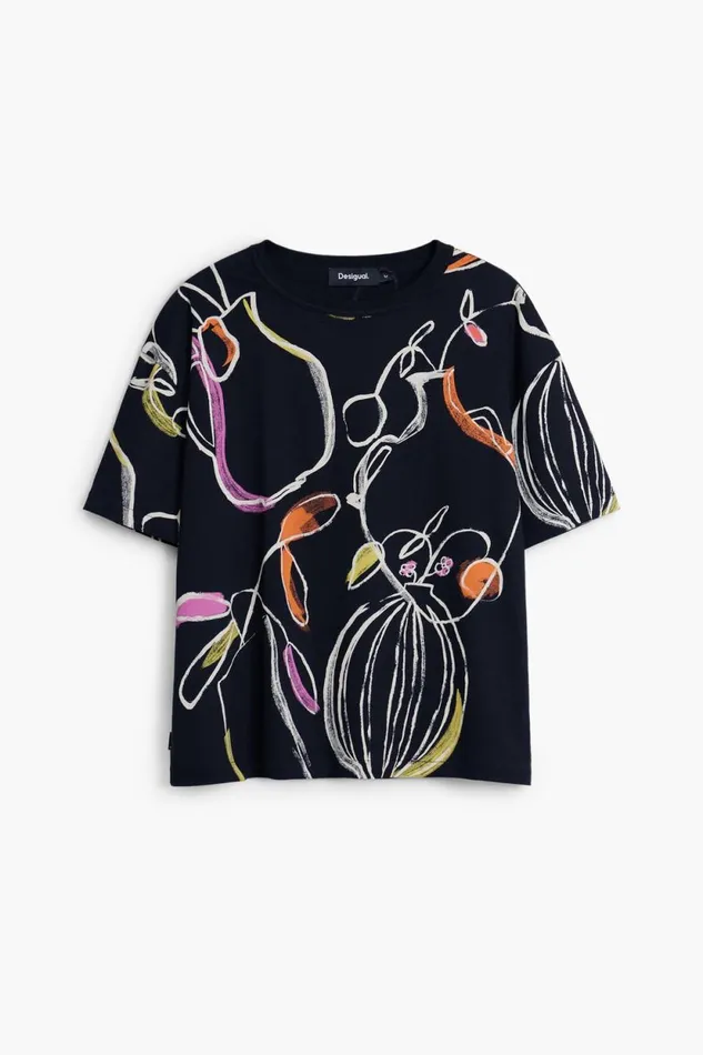 TShirts Women Desigual Arty Tshirt Black