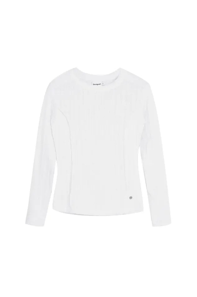 TShirts Women Desigual Tshirt White