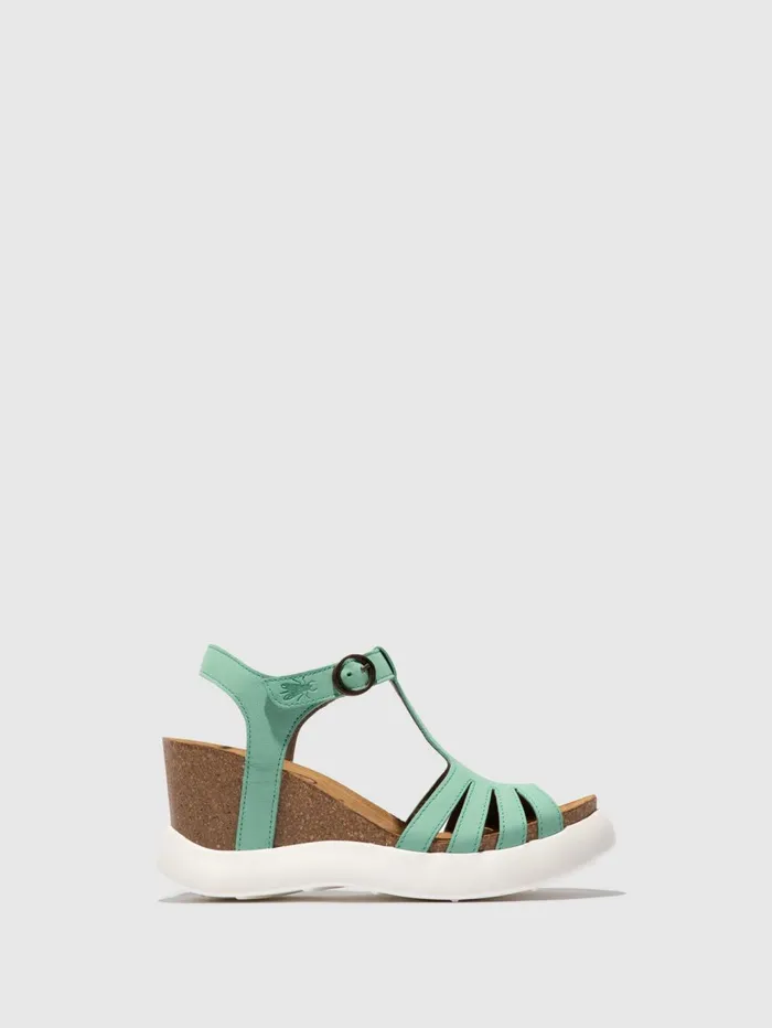 TStrap Sandals GAIT959FLY SPEARMINT Women Fly London Sandals