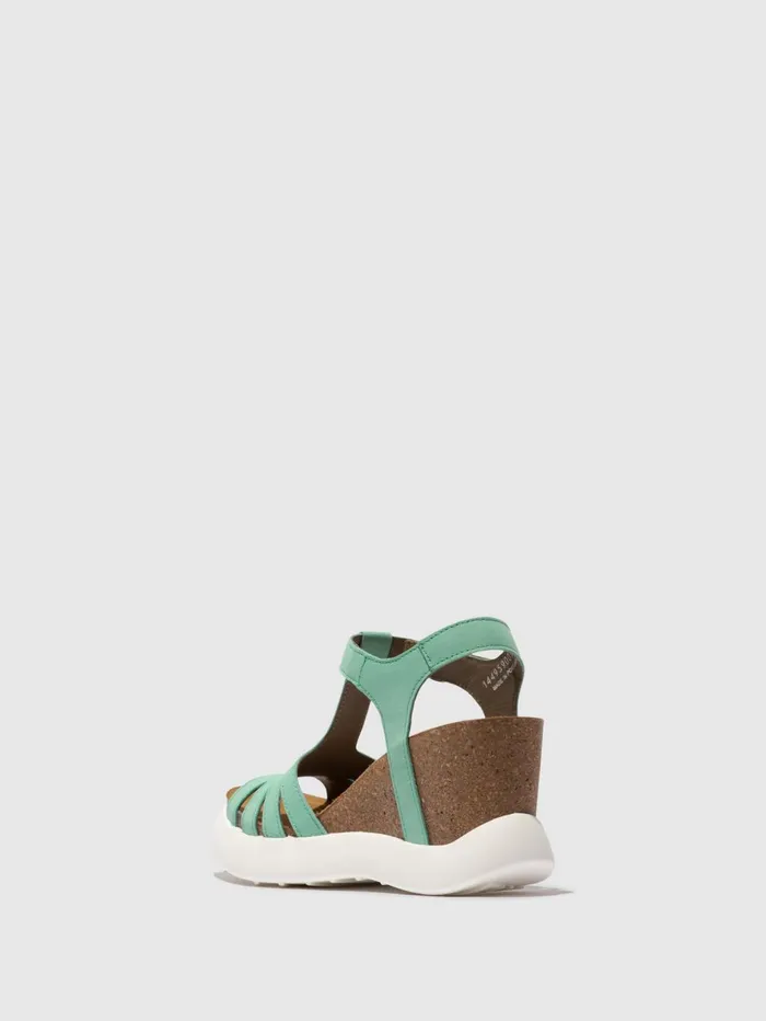 TStrap Sandals GAIT959FLY SPEARMINT Women Fly London Sandals
