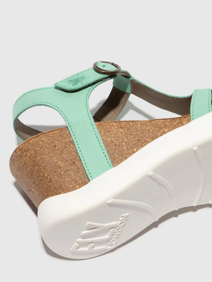 TStrap Sandals GAIT959FLY SPEARMINT Women Fly London Sandals