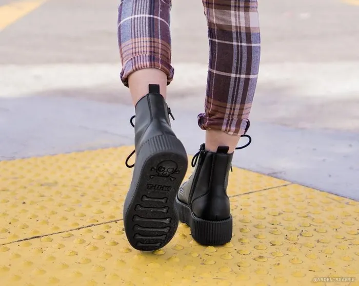 TUK Shoes Boots Women Black TUKskin Vegan Viva Mondo Boots TUK Shoes Boots Women Black TUKskin Vegan Viva Mondo Boots
