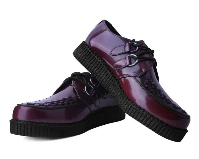 TUK Shoes Dress Shoes Men Burgundy RubOff TUKskin Viva Low Creeper TUK Shoes Dress Shoes Men Burgundy RubOff TUKskin Viva Low Creeper