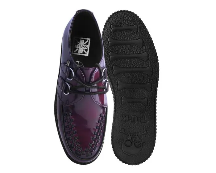 TUK Shoes Dress Shoes Men Burgundy RubOff TUKskin Viva Low Creeper TUK Shoes Dress Shoes Men Burgundy RubOff TUKskin Viva Low Creeper