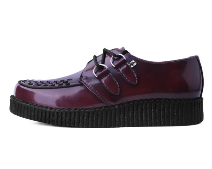 TUK Shoes Dress Shoes Men Burgundy RubOff TUKskin Viva Low Creeper TUK Shoes Dress Shoes Men Burgundy RubOff TUKskin Viva Low Creeper