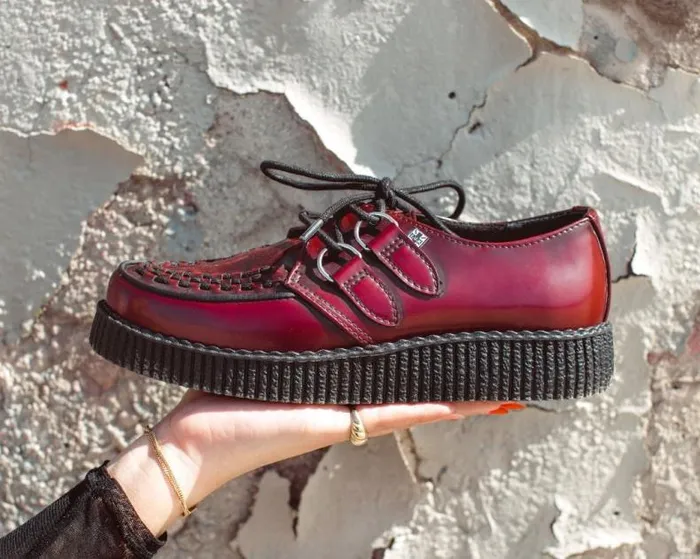 TUK Shoes Dress Shoes Men Burgundy RubOff TUKskin Viva Low Creeper TUK Shoes Dress Shoes Men Burgundy RubOff TUKskin Viva Low Creeper