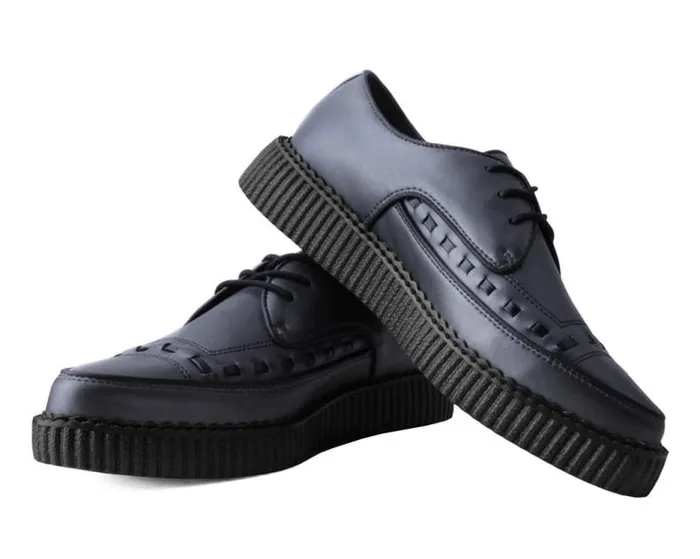 TUK Shoes Dress Shoes Men Gunmetal TUKskin Lace Up Creeper TUK Shoes Dress Shoes Men Gunmetal TUKskin Lace Up Creeper
