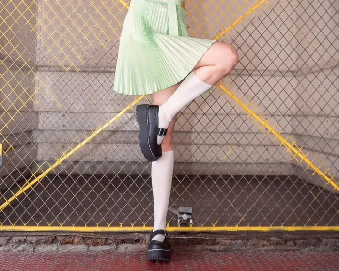 TUK Shoes Platforms Women Black Double Decker Mary Jane TUK Shoes Platforms Women Black Double Decker Mary Jane
