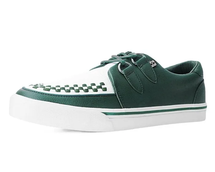 TUK Shoes Sneakers Men Dark Cedar and White 2Ring Creeper Sneaker