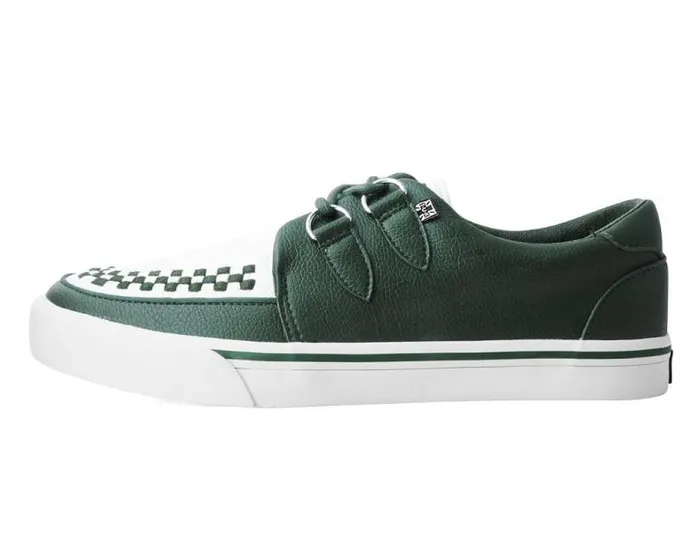 TUK Shoes Sneakers Men Dark Cedar and White 2Ring Creeper Sneaker TUK Shoes Sneakers Men Dark Cedar and White 2Ring Creeper Sneaker