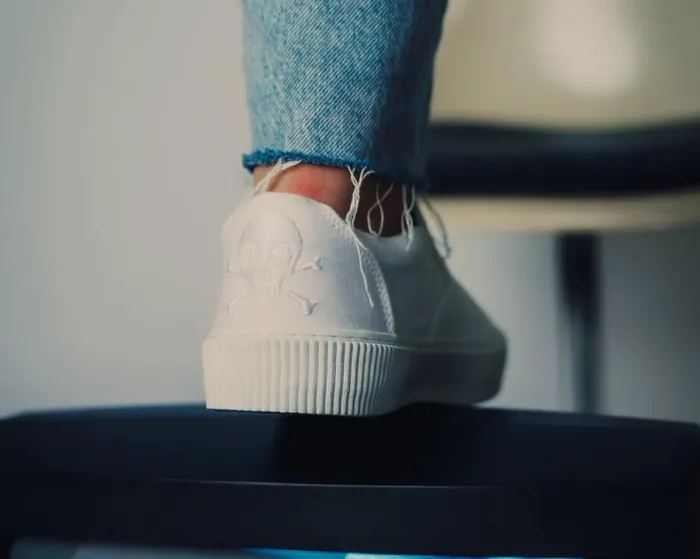 TUK Shoes Sneakers Women White Twill SlipOn Creeper Sneaker TUK Shoes Sneakers Women White Twill SlipOn Creeper Sneaker