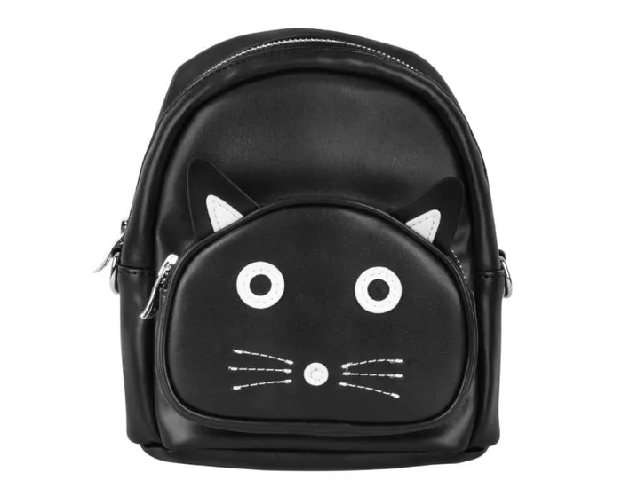 TUK Shoes Stickers Pins Patches Totes Adult TUKskin Black Kitty MIni Backpack TUK Shoes Stickers Pins Patches Totes Adult TUKskin Black Kitty MIni Backpack