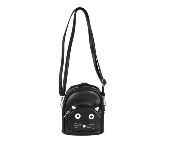 TUK Shoes Stickers Pins Patches Totes Adult TUKskin Black Kitty MIni Backpack TUK Shoes Stickers Pins Patches Totes Adult TUKskin Black Kitty MIni Backpack