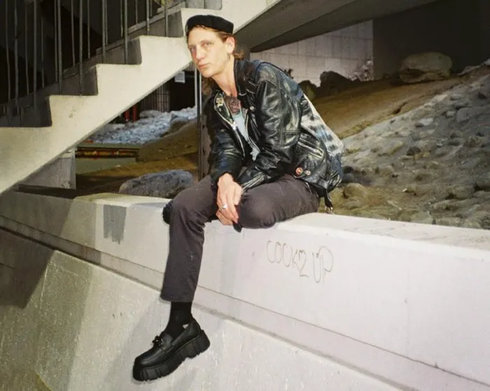 TUK Shoes Vegan Men Black TUKskin Anarchic Airship Chain Loafer TUK Shoes Vegan Men Black TUKskin Anarchic Airship Chain Loafer