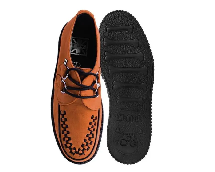 TUK Shoes Vegan Men Burnt Orange Viva Mondo Creeper TUK Shoes Vegan Men Burnt Orange Viva Mondo Creeper