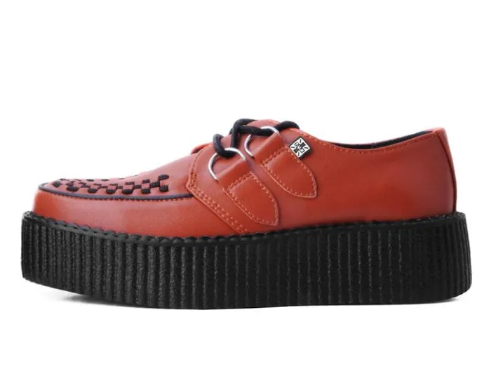 TUK Shoes Vegan Women Ginger TUKskin Viva Mondo Creeper TUK Shoes Vegan Women Ginger TUKskin Viva Mondo Creeper