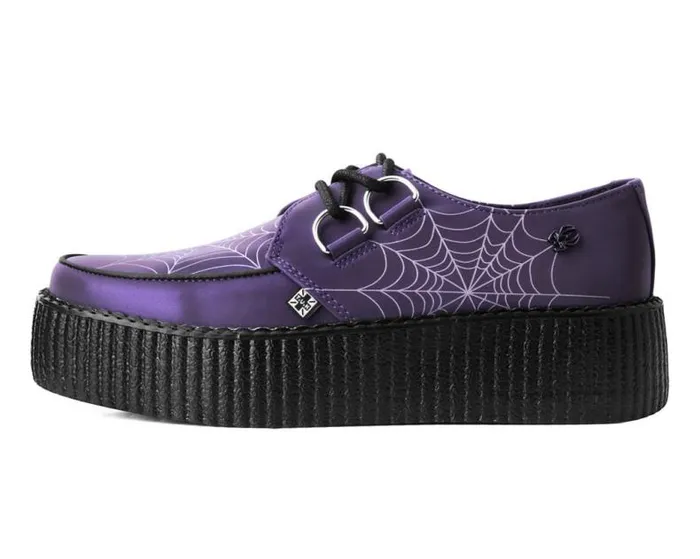 TUK Shoes Vegan Women Midnight Chameleon Reflective Vegan Viva Mondo Creepers TUK Shoes Vegan Women Midnight Chameleon Reflective Vegan Viva Mondo Creepers