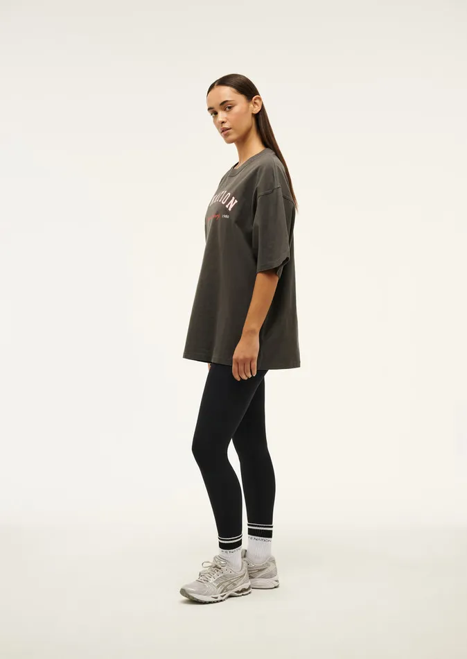 Tees PE Nation Women OVERLAND TEE IN GUNMETAL