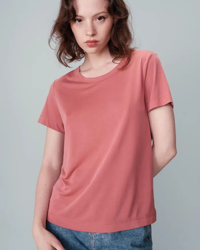 TEESHIRT BLUSH NELL Shop Grace and Mila ShortSleeves Tshirts
