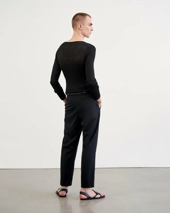 TEL AVIV PANT Black Men Nili Lotan Pants and Shorts